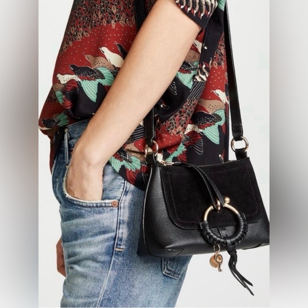 See by Chloe Joan black leather cross body bag - Picture 7 of 8
